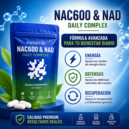NAD+ Energía y Enfoque