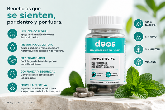 DEOS – Belleza y frescura desde adentro